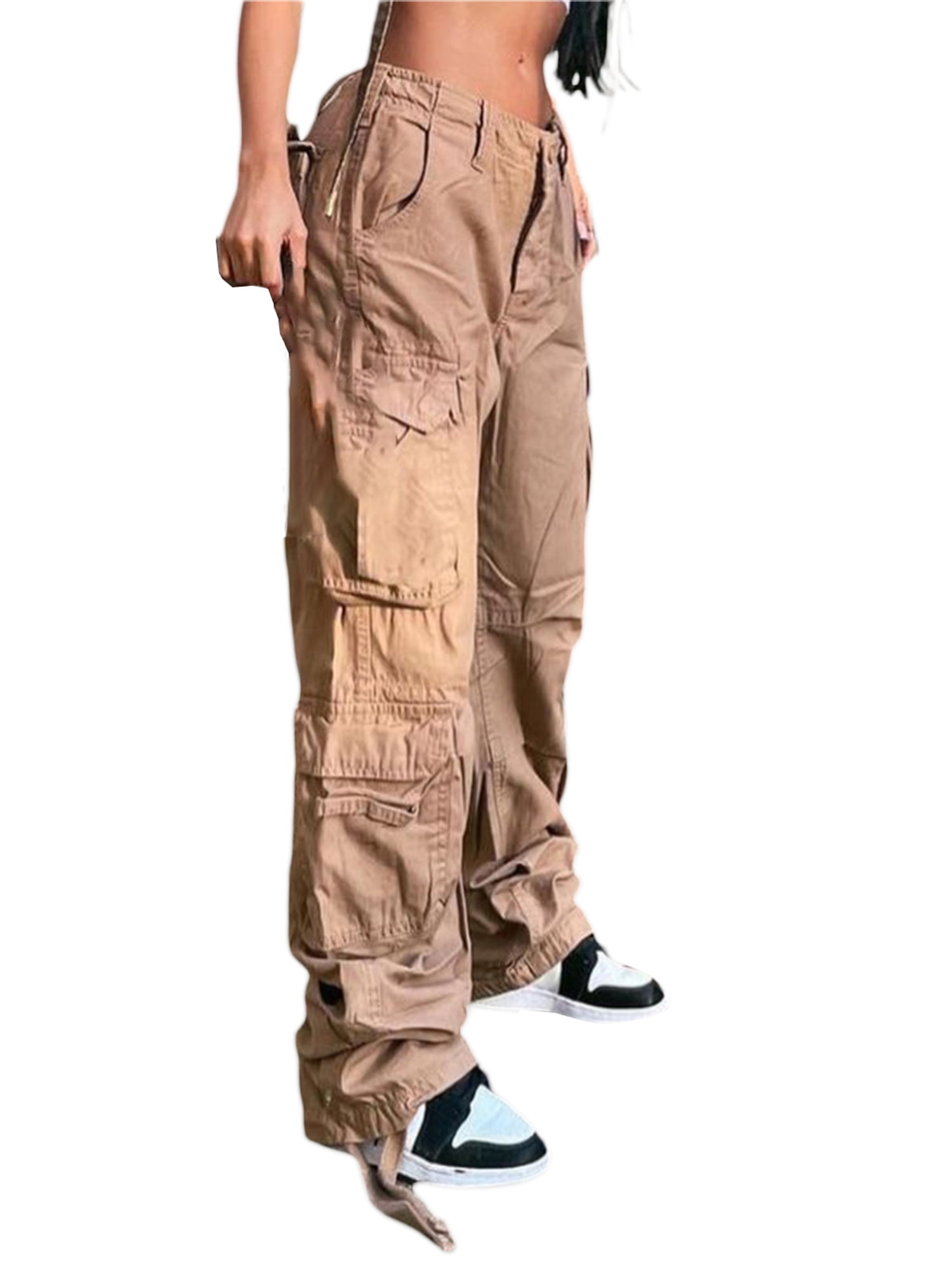 Regular Fit Cargo trousers - Khaki green - Men | H&M IN